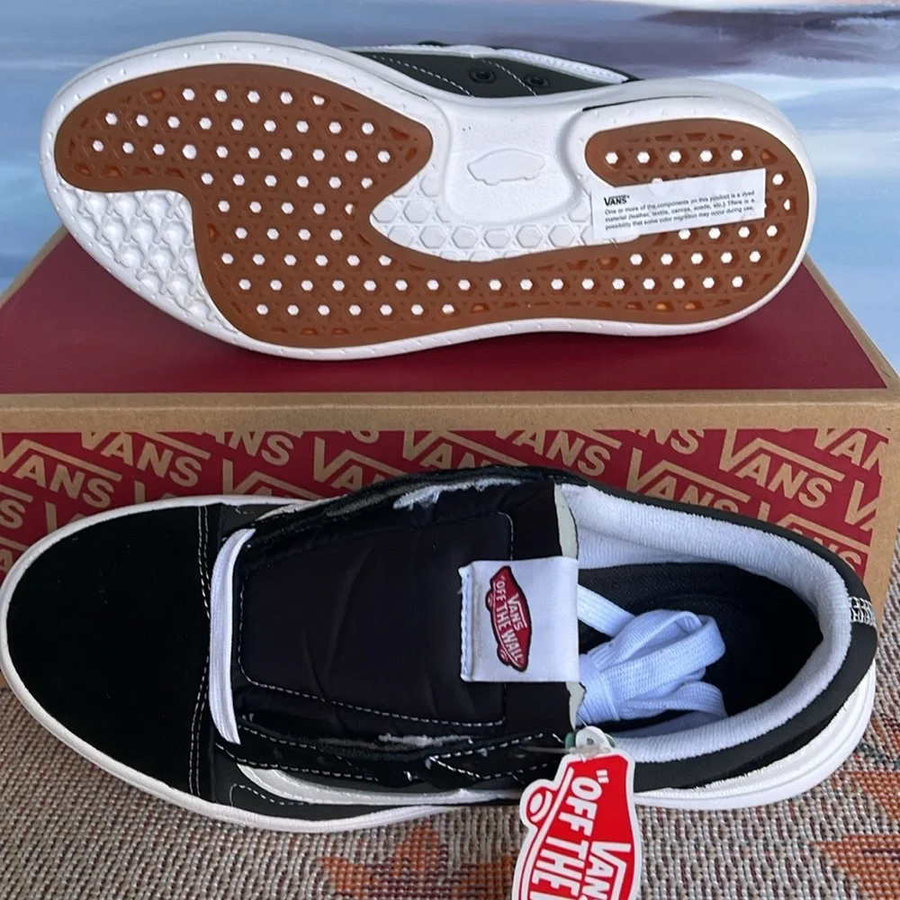 Vans WMNS Oid Skool Over Black/White VN0A7Q5EBA2 Sneakers Platforms